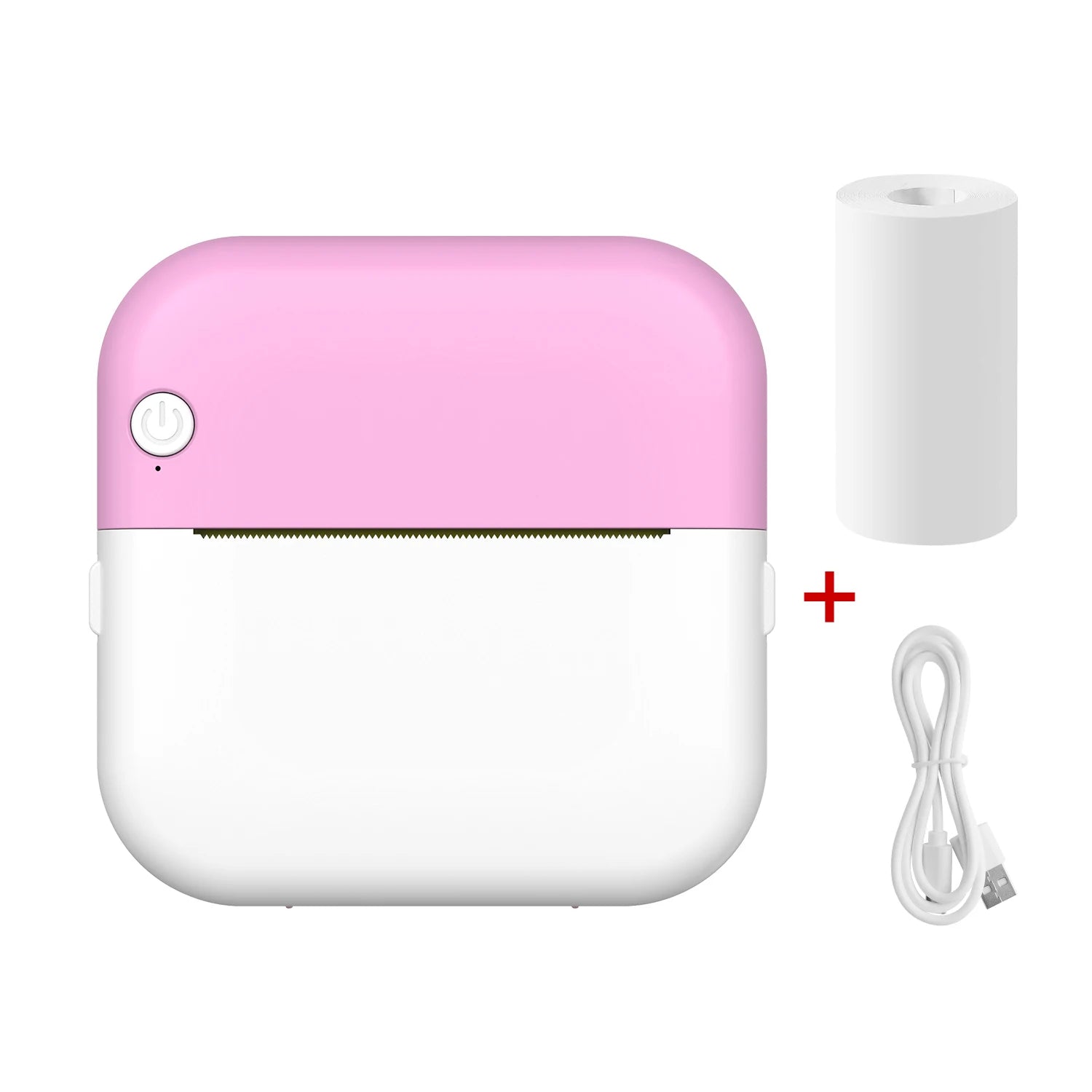 Portable Mini Thermal Printer Wireless Bluetooth Android iOS Mobile Photo Printers Student Error Title Note Pocket Printing
